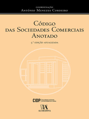 cover image of Código das Sociedades Comerciais Anotado--5ª Edição